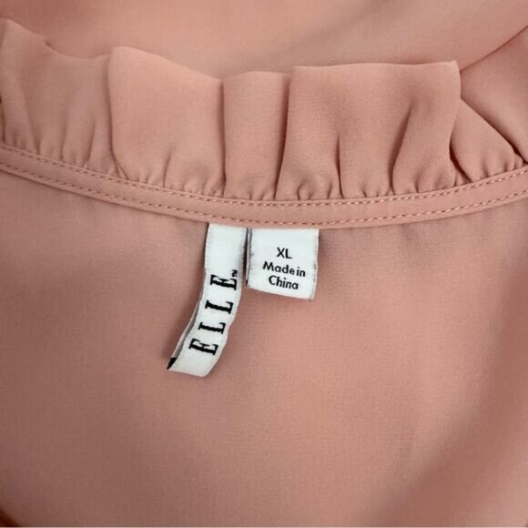 Elle Sleeveless Blouse Size X-Large - Picture 9 of 9